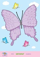 Poster de motivation « Papillon » 